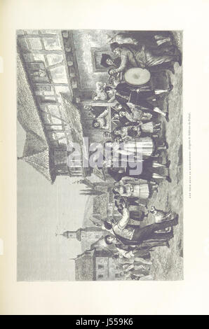 „L'Alsace; le Pays et ses habitants“ ist ein historisches Werk über die Region Elsass in Frankreich. Es enthält 386 Gravuren und 17 Karten, die detaillierte Einblicke in die Geographie und die Menschen der Region während der Zeit der Veröffentlichung geben. Stockfoto