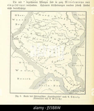 Bild entnommen Seite 92 von "Thüringen. Ein geographische Handbuch, etc. " Stockfoto