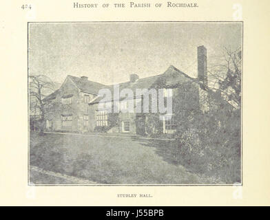 Bild entnommen Seite 94 "Die Geschichte der Pfarrei Rochdale in der Grafschaft Lancaster" Stockfoto
