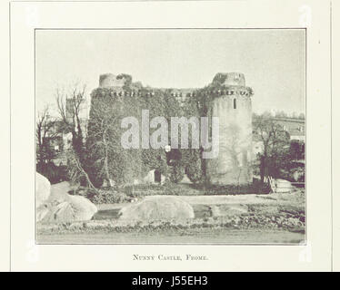 Dieser illustrierte Reiseleiter gibt Ihnen einen Überblick über lokale Handels- und Einkaufsmöglichkeiten in Glastonbury, mit Schwerpunkt auf Unternehmen in Westengland. Sie bietet Einblicke in die regionale Wirtschaft und die kommerziellen Angebote. Stockfoto