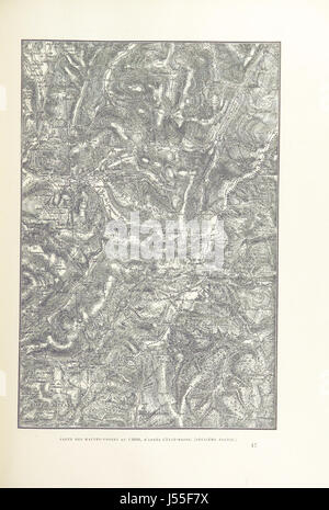 Dieses Werk mit dem Titel „L'Alsace; le Pays et ses habitants“ bietet einen umfassenden Überblick über das Elsass mit 386 Gravuren und 17 Karten. Es beleuchtet die Landschaft, die Menschen und die Kultur der Region im 19. Jahrhundert und bietet eine detaillierte visuelle Dokumentation der Geschichte und des Erbes der areaâ. Stockfoto