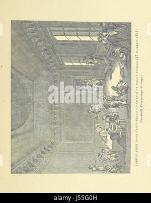 Histoire d'un siÃ¨Ccle ist ein historisches Werk, möglicherweise ein Buch oder eine Aufzeichnung, das über ein Jahrhundert bedeutender Ereignisse reicht. Sie bietet einen umfassenden Überblick über verschiedene wichtige Ereignisse im Laufe von 100 Jahren, die gesellschaftliche und kulturelle Veränderungen widerspiegeln. Stockfoto