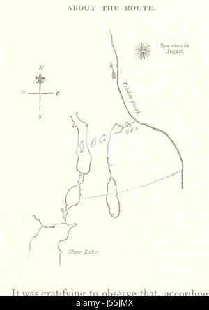 Abbildung Seite 103 entnommen "Narrative der Arktis Land Expedition bis zur Mündung des großen Fischflusses und entlang der Küste des arktischen Ozeans, in den Jahren 1833, 1834 und 1835... Illustriert von einer Karte und Platten Stockfoto