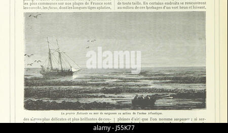 Dieses Werk mit dem Titel „Cent tableaux de gÃ pittoresque“ präsentiert 100 szenische Illustrationen mit einer topographischen Einleitung. Das Buch bietet geographische Einblicke in Landschaften und erfasst das Wesen verschiedener Regionen durch künstlerische Darstellungen. Stockfoto