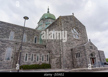 Die historische Kathedrale unserer lieben Frau angenommen in den Himmel und St. Nikolaus in Galway, Irland Stockfoto