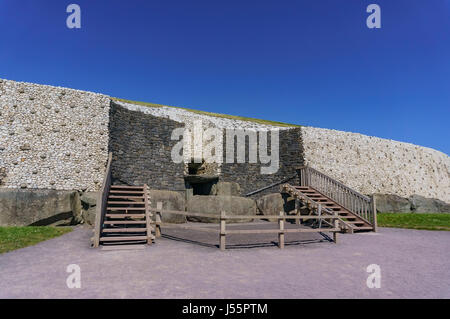 Das historische Boyne Valley - Bru Na Boinne von Irland, County Meath Stockfoto