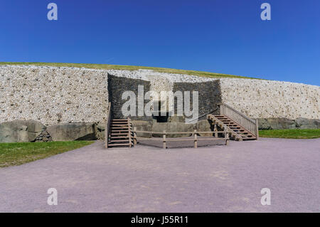 Das historische Boyne Valley - Bru Na Boinne von Irland, County Meath Stockfoto