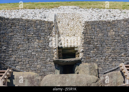 Das historische Boyne Valley - Bru Na Boinne von Irland, County Meath Stockfoto