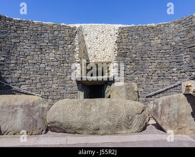 Das historische Boyne Valley - Bru Na Boinne von Irland, County Meath Stockfoto