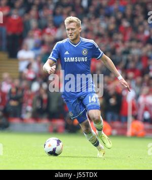 ANDRE SCHURRLE CHELSEA FC CHELSEA FC ANFIELD LIVERPOOL ENGLAND 27. April 2014 Stockfoto