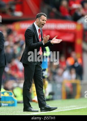 RYAN GIGGS MANCHESTER UNITED V SUNDERLAND OLD TRAFFORD MANCHESTER ENGLAND 3. Mai 2014 Stockfoto