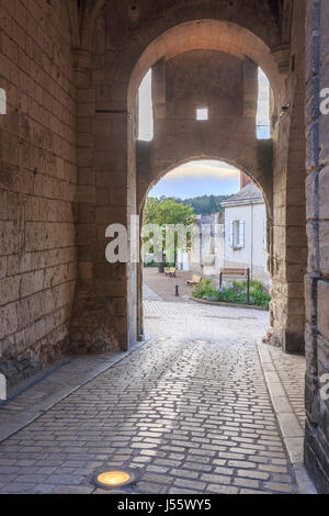 Frankreich, Indre-et-Loire (37), Loches, la Porte Royale / / Frankreich, Indre et Loire, Loches, Royal Gate Stockfoto