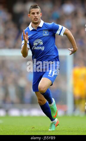 KEVIN MIRALLAS EVERTON FC EVERTON FC EMIRATES Stadion LONDON ENGLAND 8. März 2014 Stockfoto