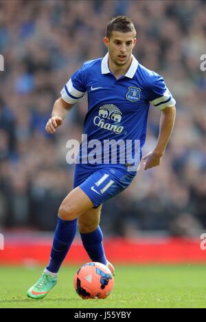 KEVIN MIRALLAS EVERTON FC EVERTON FC EMIRATES Stadion LONDON ENGLAND 8. März 2014 Stockfoto