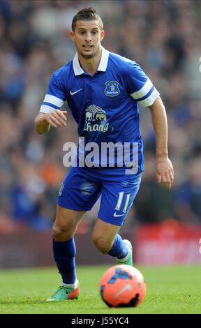 KEVIN MIRALLAS EVERTON FC EVERTON FC EMIRATES Stadion LONDON ENGLAND 8. März 2014 Stockfoto