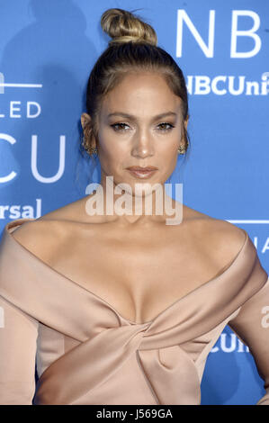 Jennifer Lopez nimmt am 15. Mai 2017 2017 NBCUniversal Upfront in der Radio City Music Hall in New York City an. | Verwendung weltweit Stockfoto