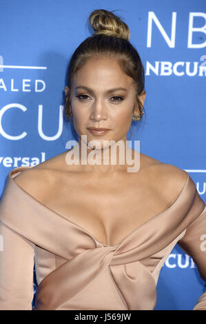 Jennifer Lopez nimmt am 15. Mai 2017 2017 NBCUniversal Upfront in der Radio City Music Hall in New York City an. | Verwendung weltweit Stockfoto