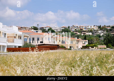 Neue Ferienwohnungen (FeWos) in Paphos, Zypern Stockfoto