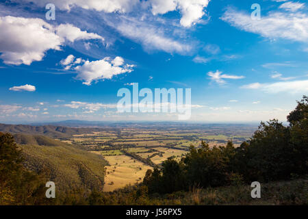 Murmungee Lookout Beechworth Stockfoto