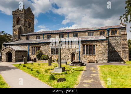 St.-Martins Kirche, Bowness auf Windermere, Lake District, Cumbria Stockfoto