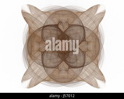 Abstrakte Fraktal-Muster-Textur Stockfoto