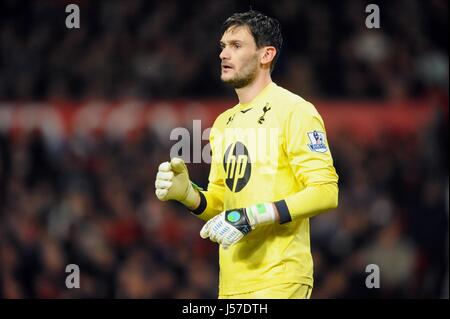 HUGO LLORIS TOTTENHAM HOTSPUR FC TOTTENHAM HOTSPUR FC OLD TRAFFORD MANCHESTER ENGLAND 1. Januar 2014 Stockfoto