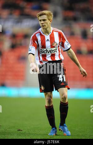 DUNCAN WATMORE SUNDERLAND FC SUNDERLAND FC Stadion von leichten SUNDERLAND ENGLAND 5. Januar 2014 Stockfoto