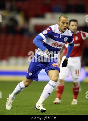 BOBBY ZAMORA QUEENS PARK RANGERS FC QUEENS PARK RANGERS FC Stadt Boden NOTTINGHAM ENGLAND 26. Dezember 2013 Stockfoto