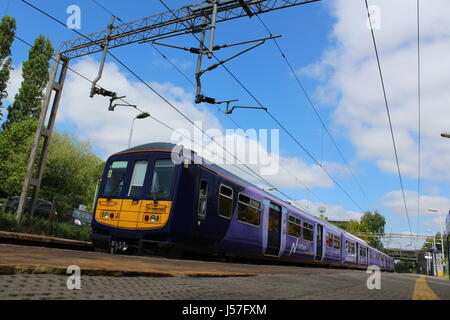 Arrriva Schiene Nord (nördliche) elektrische Eisenbahn Stockfoto