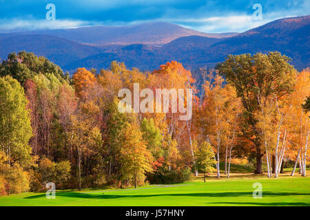 Paysage Pres de Woodstock, Vermont, USA Stockfoto