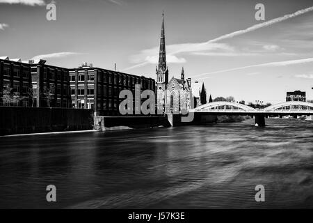 Skyline Cambridge (Galt) Ontario Kanada Stockfoto