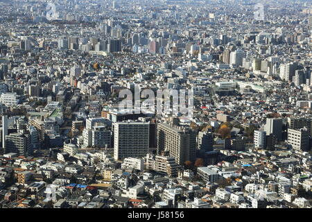 Wolkenkratzer in Shinjuku, Tokyo, Japan Stockfoto