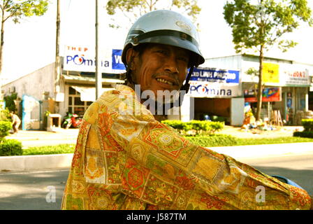 Stilvolle Greis, Can Tho Stadt, Vietnam Stockfoto