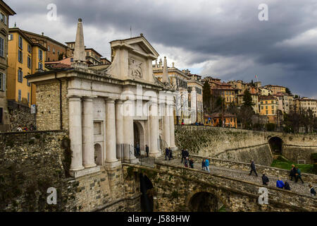 Bergamo, Lombardei, Italien Stockfoto