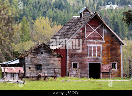 Old Country Scheune Stockfoto