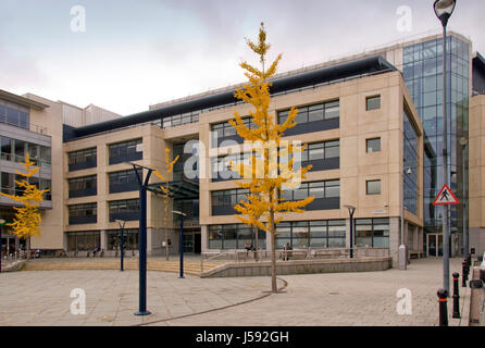 Das Quadrat, Temple Quay, Bristol Temple Quay House zeigt. Stockfoto