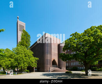 Außenansicht der Kirche Am Hohenzollernplatz-Kirche in Berlin, Deutschland Stockfoto