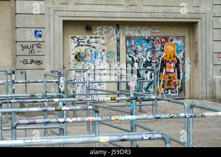 Tagsüber Außenansicht des Berghain Nachtclub in Berlin, Deutschland Stockfoto