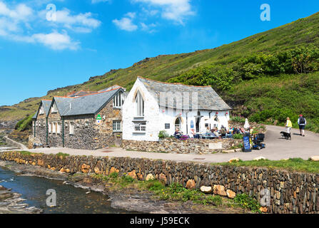 Das Dorf von Boscastle in Cornwall, England, uk Stockfoto