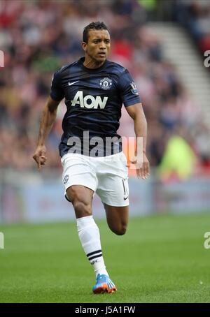 LUIS NANI MANCHESTER UNITED FC MANCHESTER UNITED FC Stadion von leichten SUNDERLAND ENGLAND 5. Oktober 2013 Stockfoto