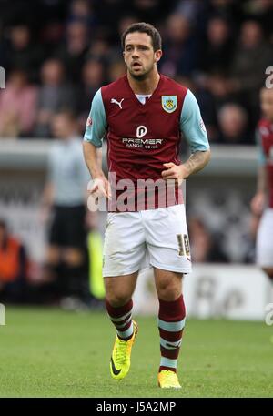 DANNY INGS BURNLEY FC BURNLEY FC TURF MOOR BURNLEY ENGLAND 26. Oktober 2013 Stockfoto