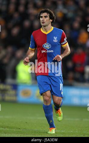 MILE JEDINAK CRYSTAL PALACE FC CRYSTAL PALACE FC KC STADIUM HULL ENGLAND 23. November 2013 Stockfoto