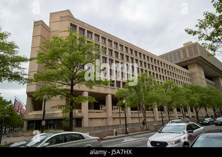 FBI Hauptquartier fbi j Edgar hoover building Washington DC USA Stockfoto