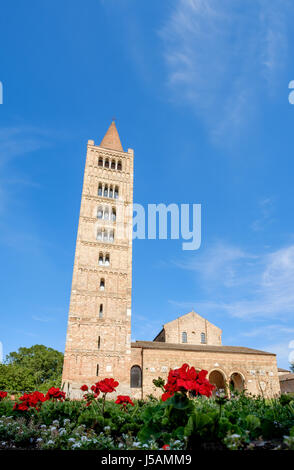 Pomposa Abtei Ferrara Emilia Romagna Italien Stockfoto