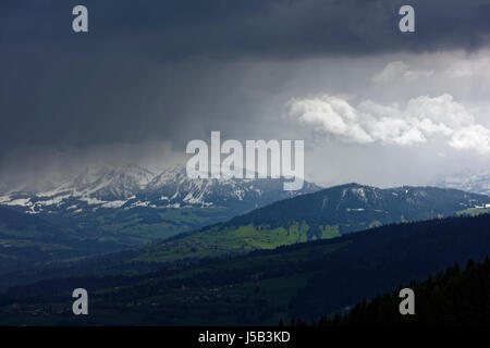 Pfänderbahn, Pfänder Bei Bregenz am Bodensee Stockfoto