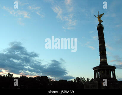 Siegessäule in Berlin tiergarten Stockfoto