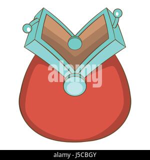 Leere Brieftasche-Symbol. Cartoon-Illustration des leeren Brieftasche Vektor Icon für web Stock Vektor