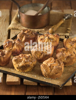 Kouign Amann. Bretonische Gebäck. Frankreich-Essen Stockfoto