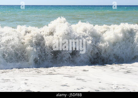 Horizont Elementarereignis Ferien Urlaub Ferien Urlaub Strand Meer Strand Stockfoto