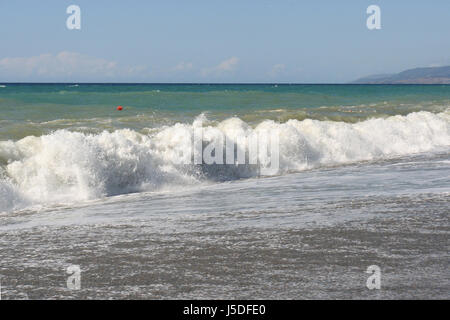 Blauer Horizont Elementarereignis Urlaub Urlaub Urlaub Urlaub romantischen Strand Stockfoto